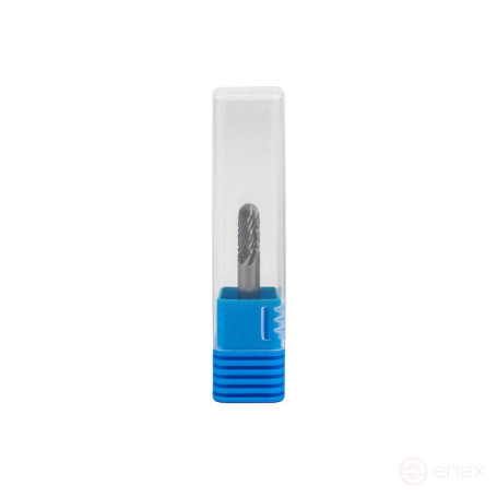 Carbide borehole NORGAU Industrial spherical cylindrical 6 mm, shape C, DCM