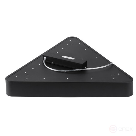 Светильник LED ЭРА Geometria SPO-152-B-40K-048 Delta 48Вт 4000К 3500Лм IP40 800*800*80 черный подвесной