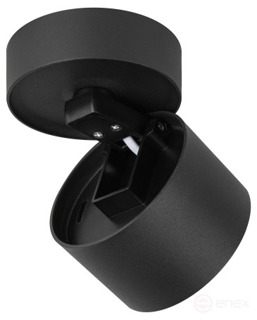 Светильник настенно-потолочный спот ЭРА OL12 GX53 SBK под лампу GX53 черный