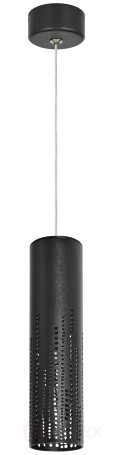 Pendant lamp (suspension) ERA PL26 BK MR16 GU10 Ceiling Cylinder Black