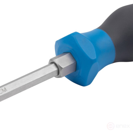 Отвёртка шлицевая NORGAU Industrial усиленная 6.5х125 мм, N155