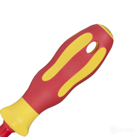 Отвертка диэлектрическая крестовая NORGAU Industrial PZ2x100 мм, тип N171