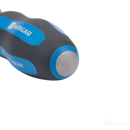 Slotted screwdriver NORGAU Industrial with impact tip 12 mm, N155K