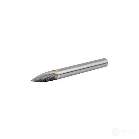 Carbide borehole NORGAU Industrial parabolic 6 mm, G shape, SCM