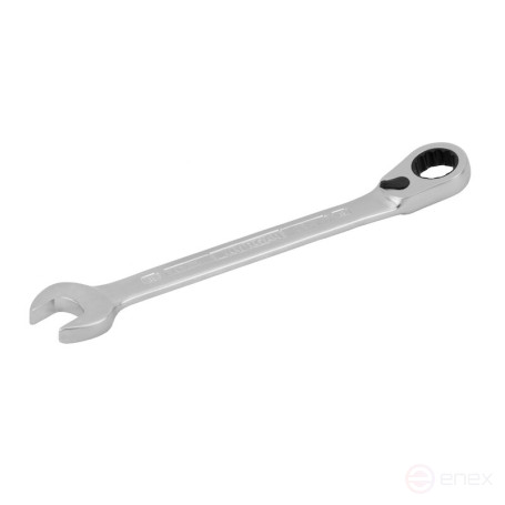 Combination wrench with switchable ratchet NORGAU Industrial 18 mm, N7UR-18