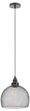 ERA PL7 BK pendant lamp for E27 lampshade height 280mm suspension 720mm black