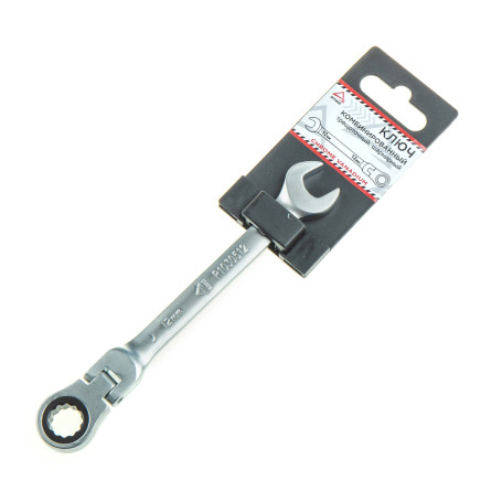Ключ комбинированный 12 мм. трещоточный, шарнирный ARNEZI R1030512