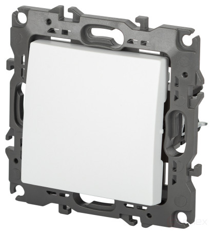 Switch ERA Series 12 12-1103-01M , 10AH-250V, matt white