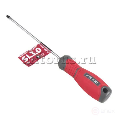Master slotted screwdriver SL3.0x100 ARNEZI R2001102