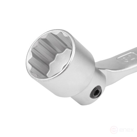 Ключ гаечный торцевой шарнирный двусторонний NORGAU Industrial 30x32, N34