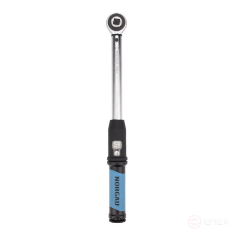 Ключ динамометрический предельный NORGAU Industrial с переставным квадратом 1/2", 20-100 Нм, NTW42-010RL