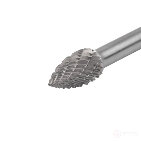 Borehole carbide NORGAU Industrial parabolic 10 mm, shape G, DCM