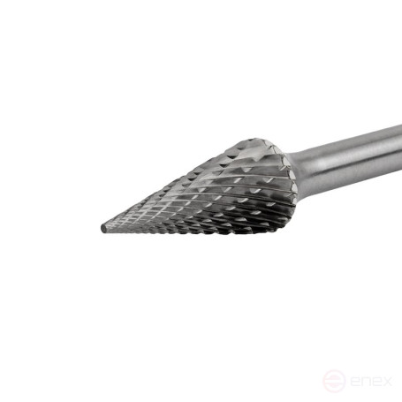 Борфреза твердосплавная NORGAU Industrial коническая 12 мм, 25°, форма M, DCM