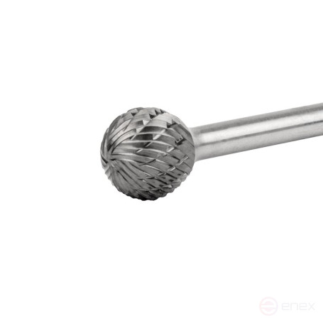 Борфреза твердосплавная NORGAU Industrial сферическая 16 мм, форма D, DCM