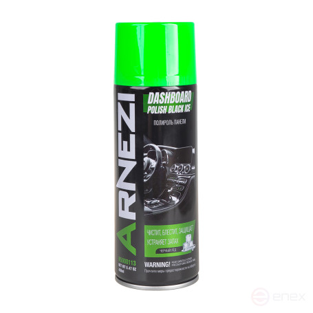 Panel polish matt "Black ice" 450ml (aerosol) ARNEZI N5000113