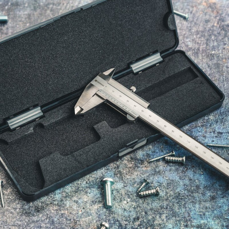Штангенциркуль нониусный NORGAU Industrial 0-150 мм, NCV-1505