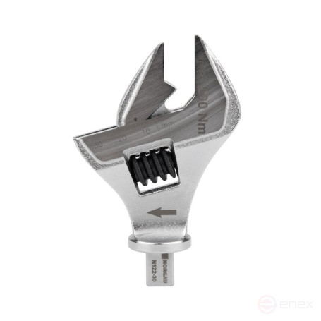 Насадка разводная NORGAU Industrial для динамометрического ключа 9х12, 5-30 мм