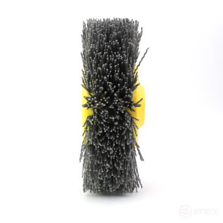 Щетка дисковая Д150*40*M14, ворс полимер абразив P120 по дереву для УПМ УШМ (болгарка) (6-013)