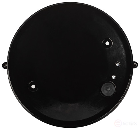 Светильник ЭРА НБП 03-60-001 Акватермо алюминий/стекло IP54 E27 max 60Вт D176 круг черный