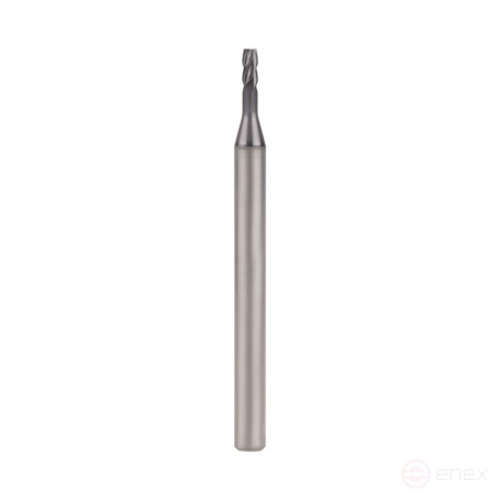 End mill NORGAU Industrial for metal 2 mm, Z4, VHM/TIALN