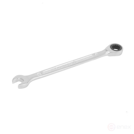 Ключ гаечный комбинированный NORGAU Industrial с трещоткой 9 мм, N7R-9