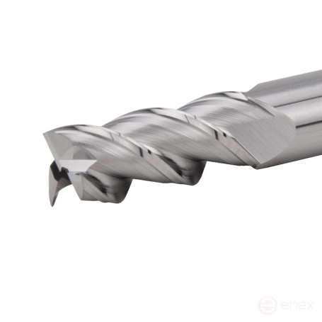 Фреза концевая высокопроизводительная NORGAU Industrial по металлу 10 мм, Z3, VHM