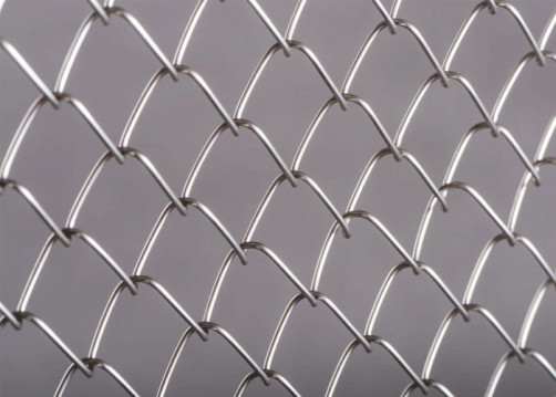 Galvanized chain link mesh 55*55; 1,2*10, 4 rolls