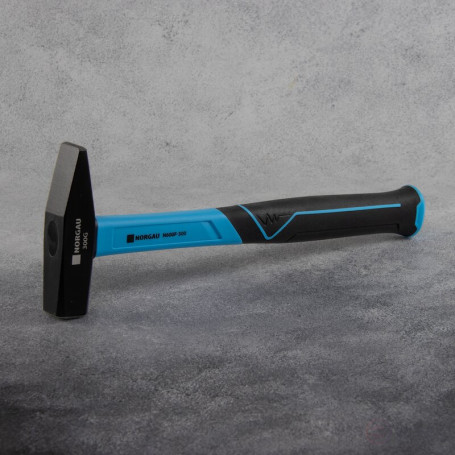 NORGAU Industrial locksmith hammer with fiberglass handle 300 g, N600F