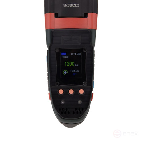 Гайковерт динамометрический электрический NORGAU Industrial с цифровым дисплеем 1", 1200-4000 Нм, NETW-40D