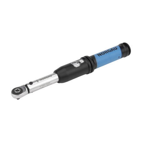 Ключ динамометрический предельный NORGAU Industrial с переставным квадратом 1/4", 5-25 Нм, NTW40-002RL