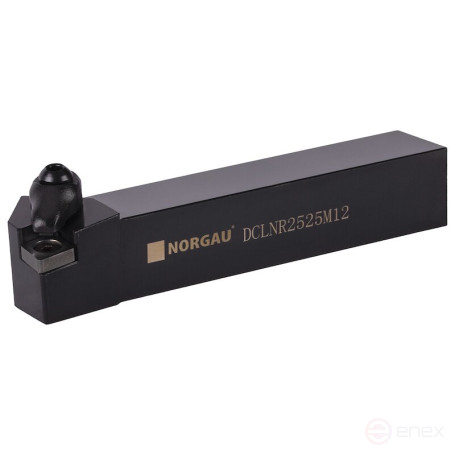Turning holder NORGAU Industrial for outdoor machining DCLNR2525M12