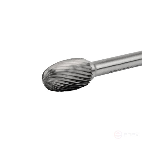 Борфреза твердосплавная NORGAU Industrial овальная 12 мм, форма E, SCM