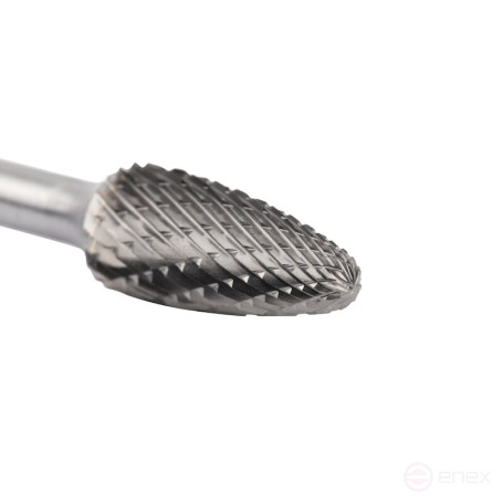 Набор борфрез твердосплавных NORGAU Industrial режущие головки 10-12 мм, DCM, 10 предметов