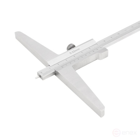 Штангенглубиномер NORGAU Industrial нониусный 0-300 мм, NDV-C