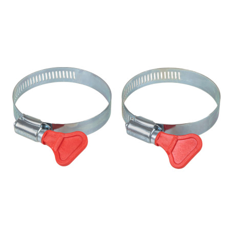 Комплект хомутов червячных с ключом 40х64 / 9-0,6 W1 2шт ARNEZI A0902278