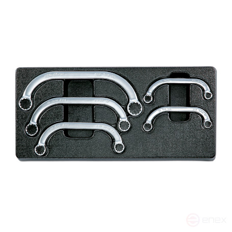 Набор двойных накидных ключей STARTER в ложементе, 5 предметов