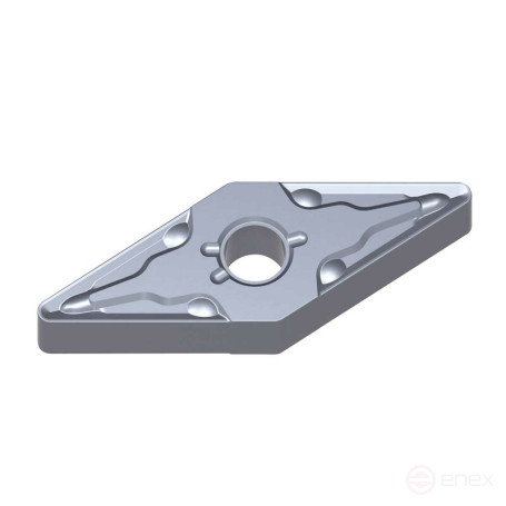 Пластина токарная NORGAU Industrial негативная VNMG160404-MM, NRG20M