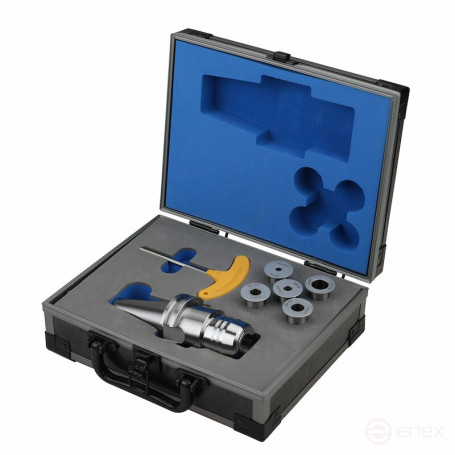 Патрон гидрозажимной NORGAU Industrial с набором втулок, SK40x20x80, DIN69871