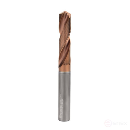 Сверло спиральное NORGAU Industrial по металлу 10х89 мм, 3xD, VHM/AlCrN/TiSiN