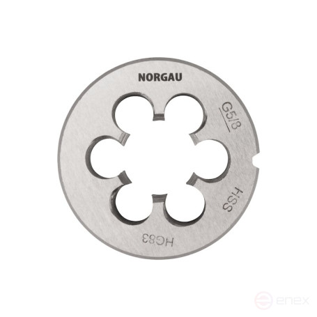 Inch die NORGAU Industrial for metal G 5/8, HSS