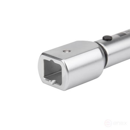 NORGAU Industrial limit torque wrench with rectangular shank 14x18 mm, 20-200 Nm, NTW24-200PI