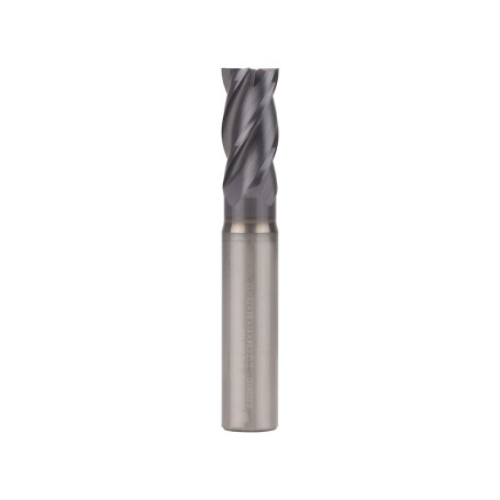 End mill NORGAU Industrial for metal 12 mm, Z4, VHM/TIALN