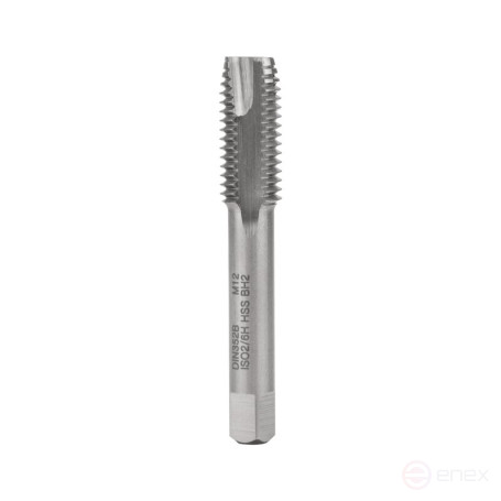 Machine-manual NORGAU Industrial tap for through holes M12, form B, HSS