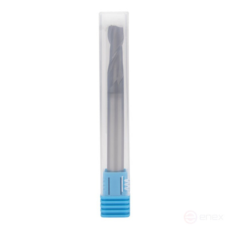 Фреза концевая универсальная NORGAU Industrial по металлу 10 мм, Z2, VHM/AlCrSin