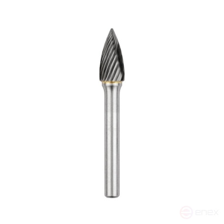 Борфреза твердосплавная NORGAU Industrial параболическая 10 мм, форма G, SCM