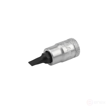 End head NORGAU Industrial with a slotted insert 0.8 x4 mm, 1/4" drive, N20IS