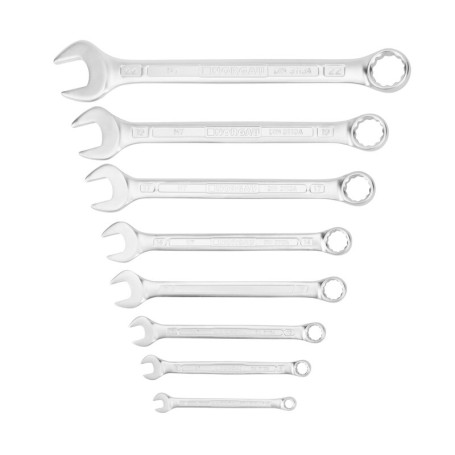 Набор комбинированных гаечных ключей NORGAU Industrial NBS7-009, 9 предметов