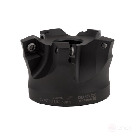 Фреза торцевая со сменными пластинами NORGAU Industrial быстроходная N402.D63.22.Z5.12