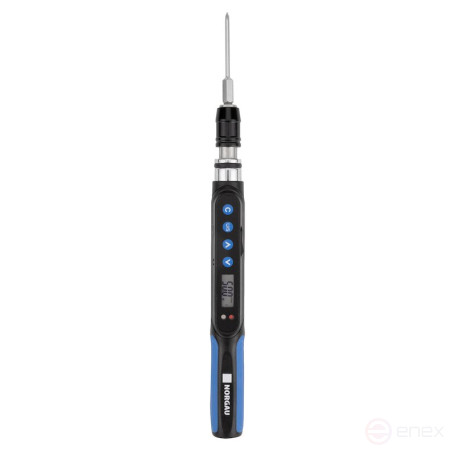 Отвертка динамометрическая NORGAU Industrial, 5-50 сНм электронная, NSЕ11-05Н