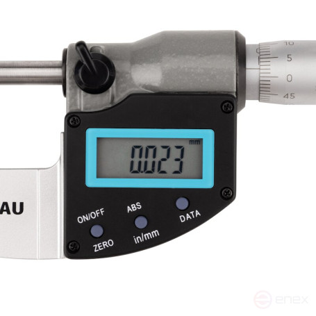 Микрометр NORGAU Industrial цифровой 0-25 мм, NMD-165D